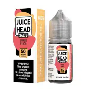 E-Liquid Salt-Juice Head - 30ml Guava Peach, 50mg
