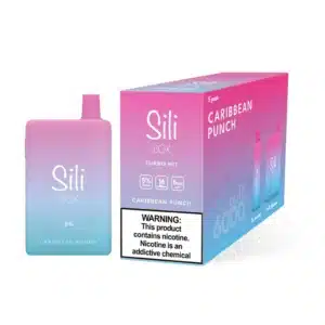 E-cig Disposable-Sili - 16ml/stick 6000puffs, Caribbean Punch Mixed Fruit (5pc/box )