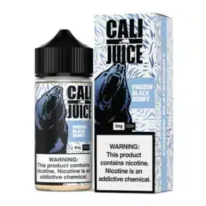 E-Liquid-Cali Juice - 100ml Frozen Blackberry, 6mg
