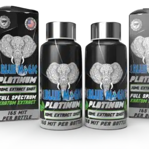 Kratom Drink-Blue Magic - Platinum 10ml/bottle shot (24bottle/box)