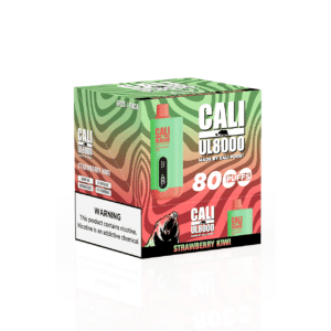 E-cig Disposable-Cali UL8000 - 18ml/stick, 8000puffs, Strawberry Kiwi (6pc/box)