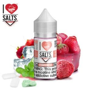 E-Liquid Salt-I love Salts - 30ml Strawberry Ice, 25mg