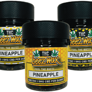 Legal THC 9 Gummies Hybrid Pineapple, 50mg (6pc/box)