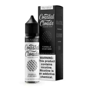 E-Liquid-Coastal Clouds - 60ml Vanilla Custard, 0mg