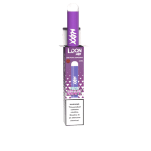 E-cig Disposable-Loon Max ZERO - 6.5ml/stick 2000puffs, Frozen Grape Slushy (10pc/box)