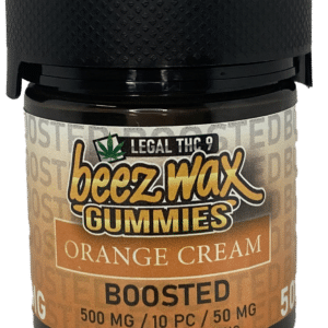 Legal THC 9 Boosted Gummies Orange Cream, 500mg