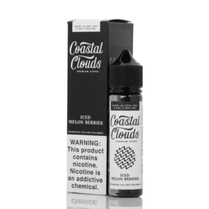 E-Liquid-Coastal Clouds - 60ml Iced Melon Berries,
