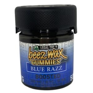 Legal THC 9 Boosted Gummies Blue Razz, 500mg
