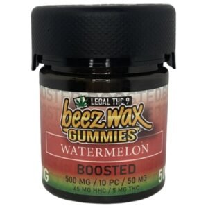 Legal THC 9 Boosted Gummies Watermelon, 500mg