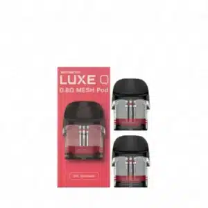 Vaporesso - Luxe Q Replacement Cartridge w/Coil Mesh 0.8ohm 2ml, 2pc/box
