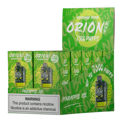 Strawberry Chew Orion Bar Pineapple Ice 7500 Disposable Vape Lost Vape