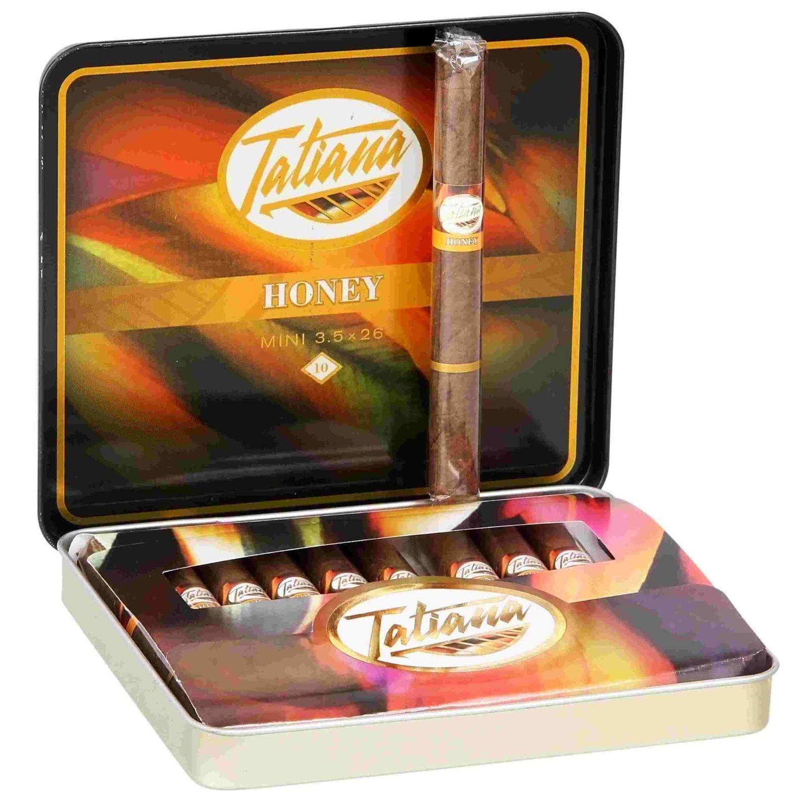 Premium Cigar-Tatiana – Mini Tins Honey 3.5×26, 10pc/tin 5tin/box ...