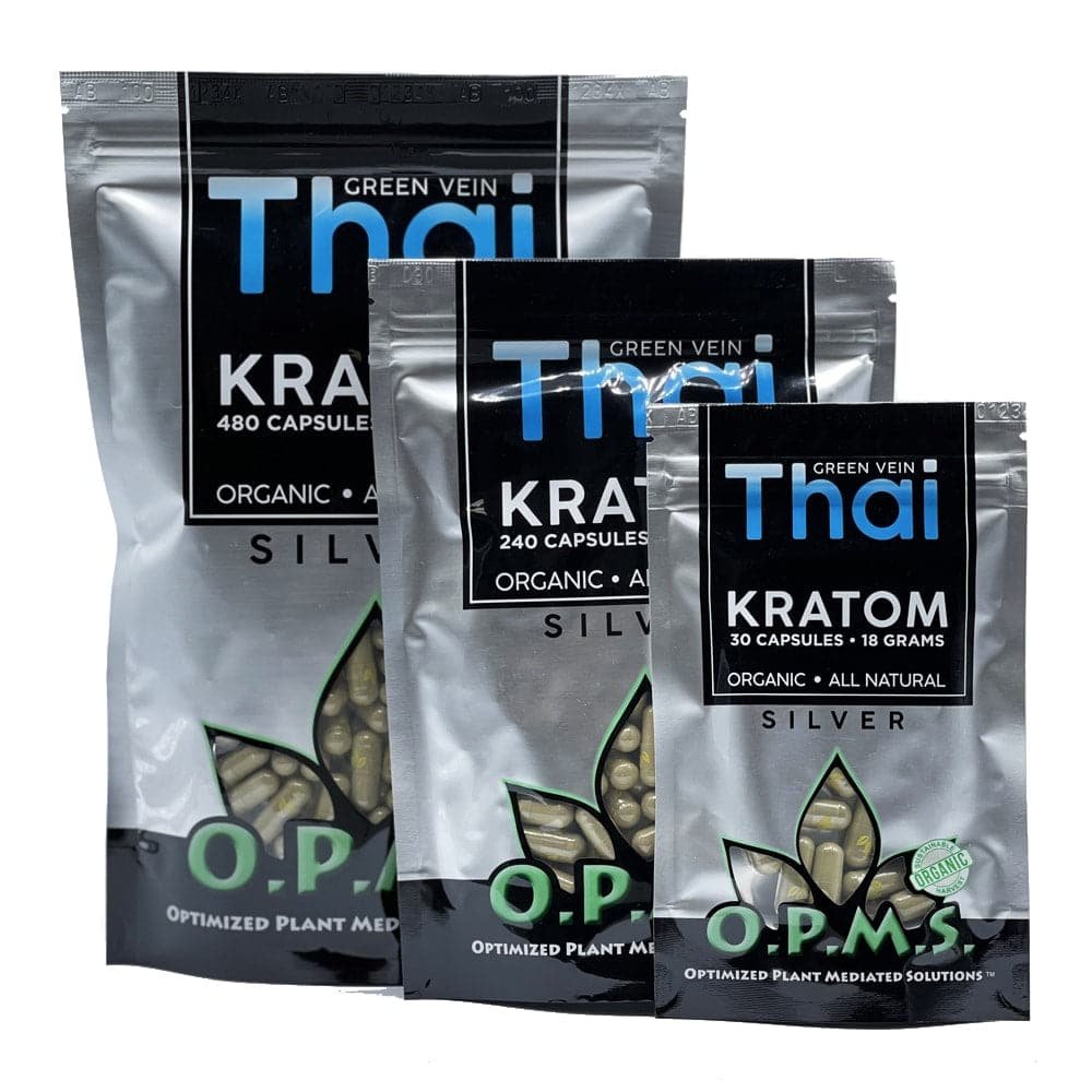 Kratom Capsule-OPMS – Silver Thai – Sema International