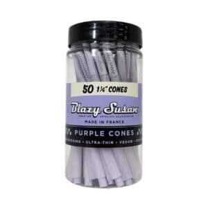Purple Cones 1.25 Size, 50pc/jar