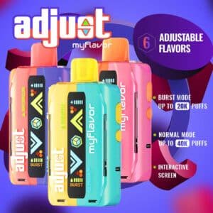 E-cig Disposable-Adjust - 20ml/stick 40000puffs